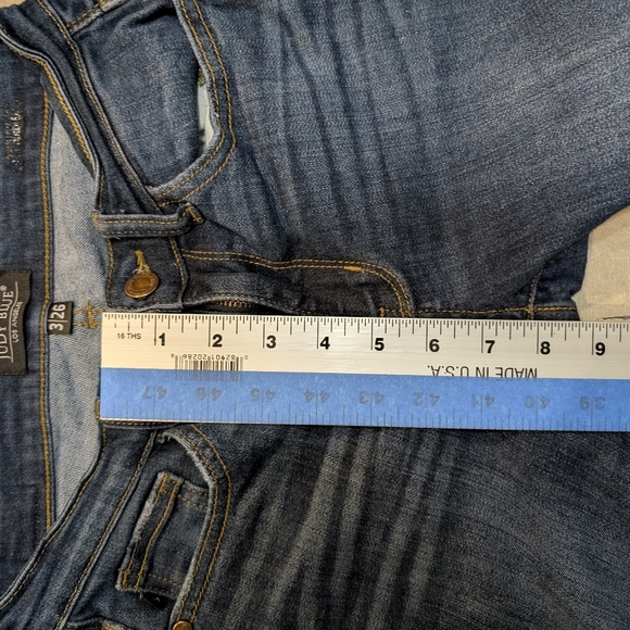 Judy Blue Women's 3/26 Relaxed Fit Jeans Denim Stretch - Picture 9 of 9